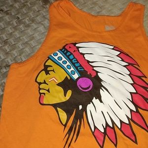 NWOT XL BLACK SCALE BLVCK SCVLE MADE IN USA Headdress Tank RARE